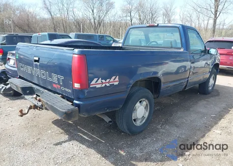 1996 Chevrolet Gmt-400 K1500 z USA, uszkodzony, nr VIN 1GCEK14W5TZ135009